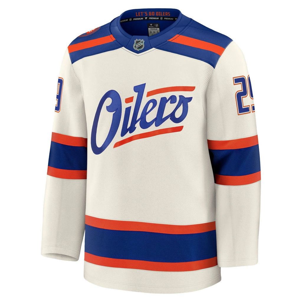 Fanatics Edmonton Oilers Alternate Premium Jersey - Leon Draisaitl