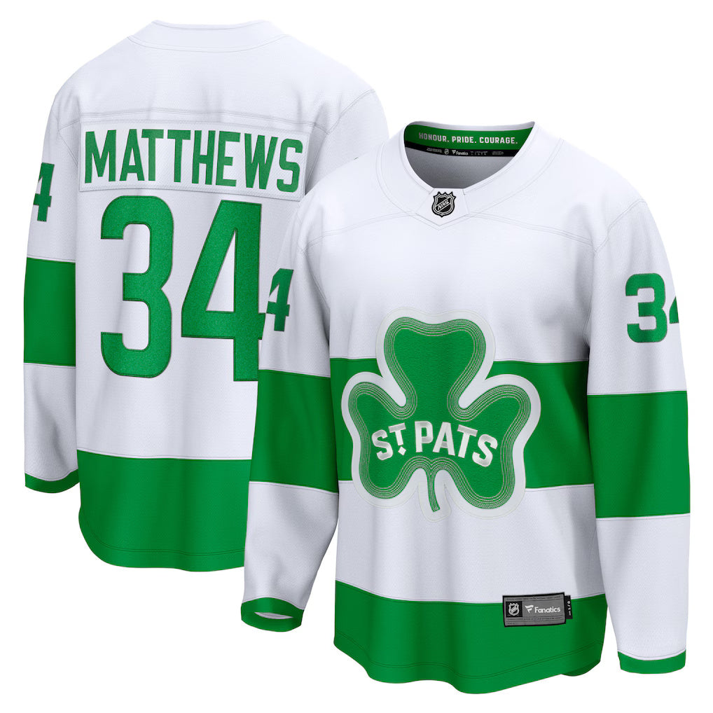 Fanatics Toronto Maple Leafs Alternate Breakaway Jersey - Matthews