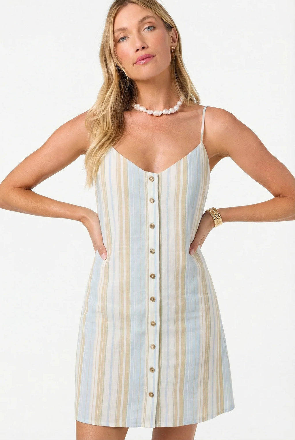 O'Neill Women's Atlee Stripe Mini Dress