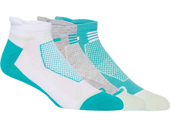 Asics Unisex Intensity ST 2.0 Cushioned Ankle Socks - 3 Pack