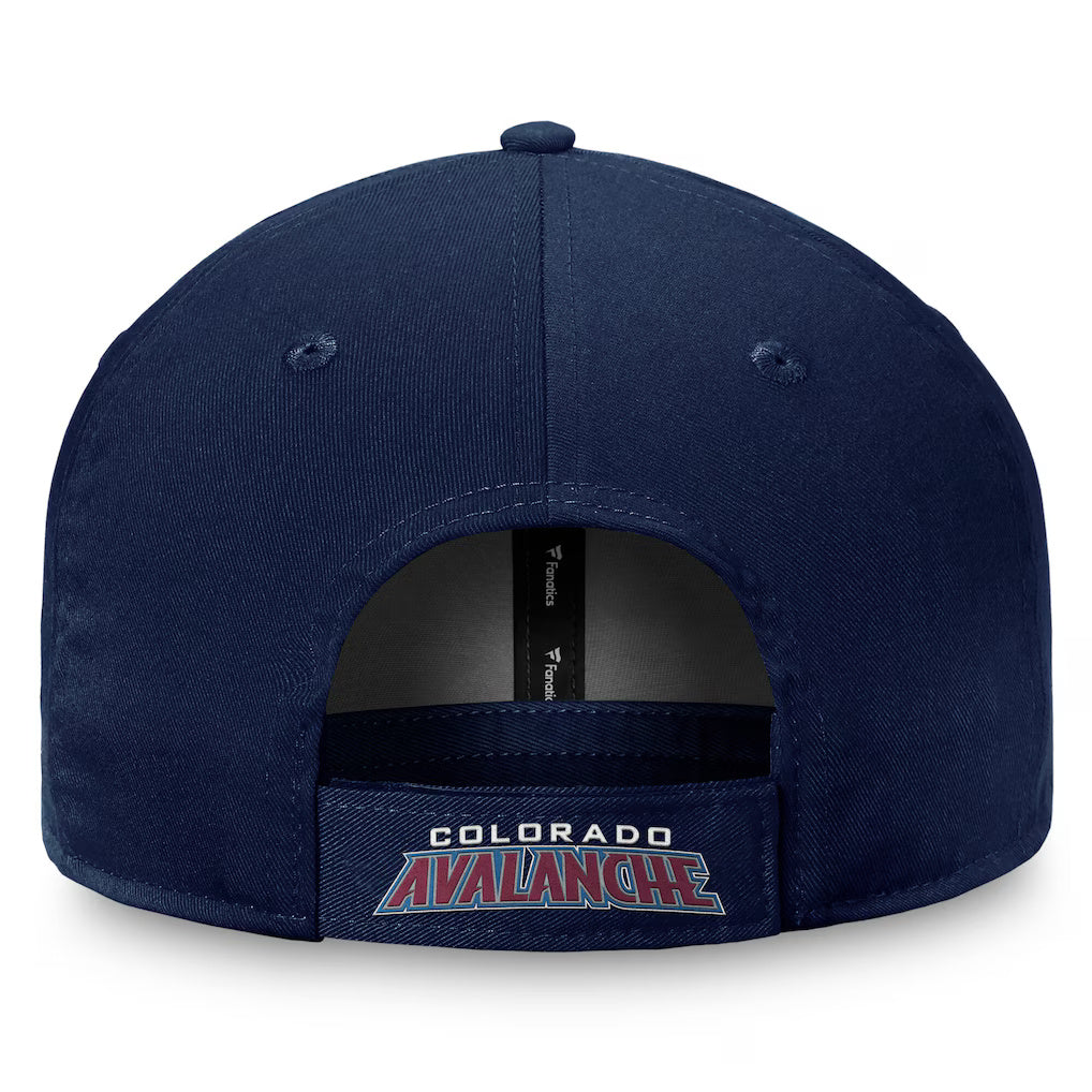 Fanatics Colorado Avalanche Core Structured Adjustable Hat