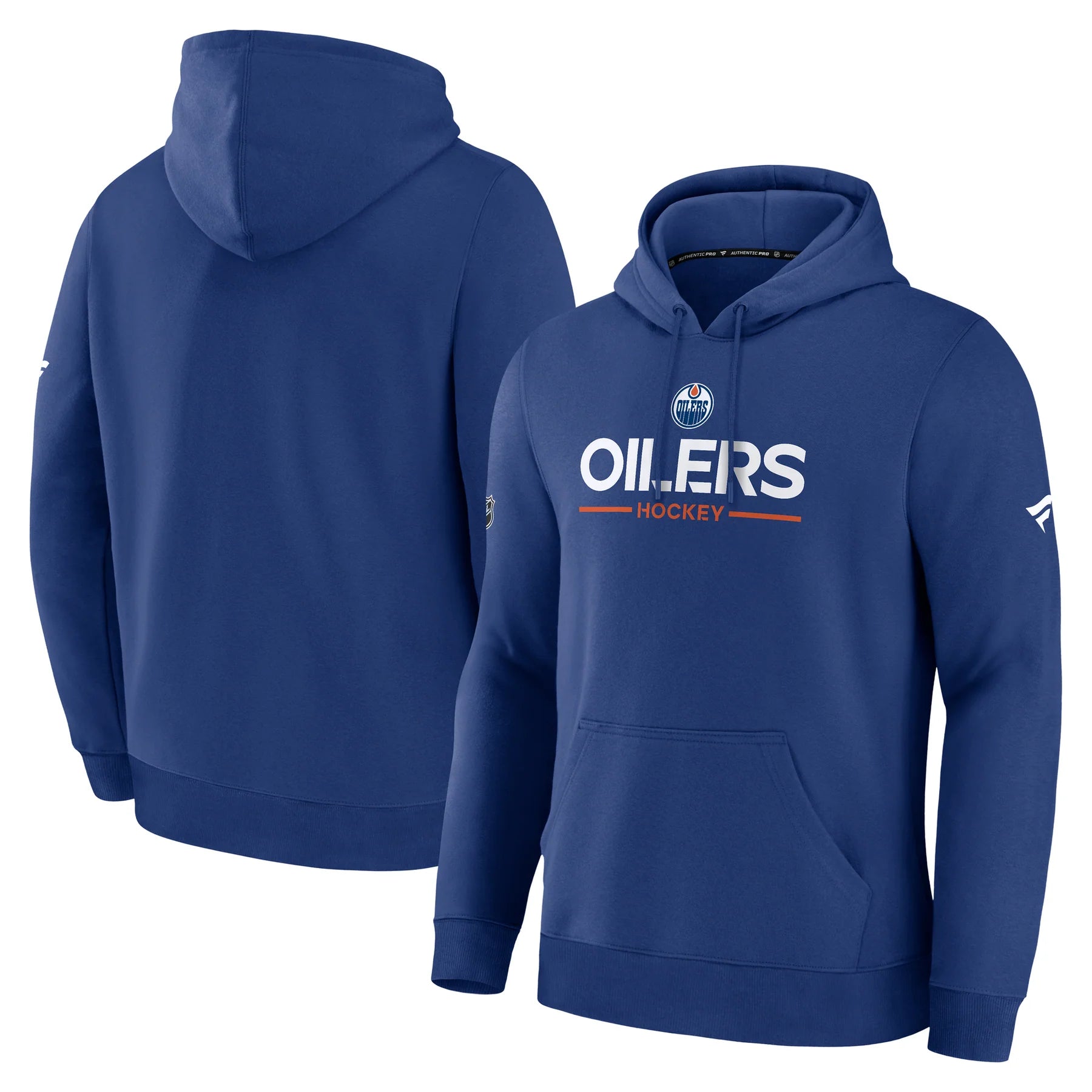 Fanatics Edmonton Oilers Authentic Pro Primary Hoodie