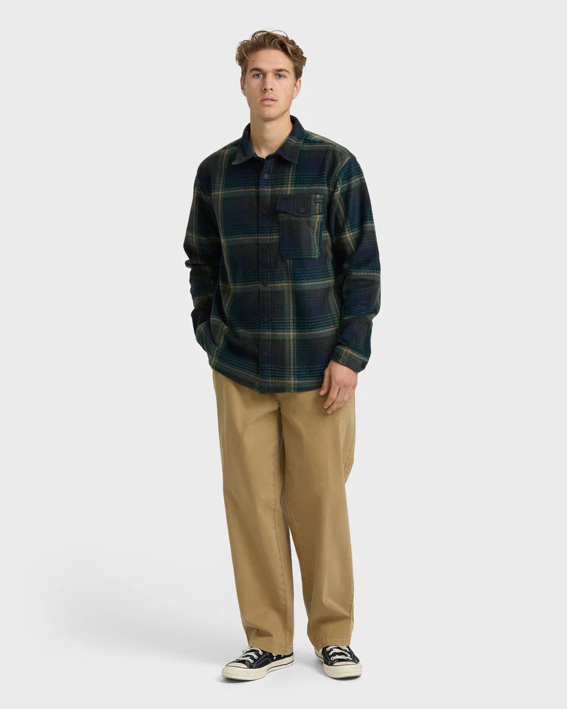 Billabong Men's Furnace Long Sleeve Flannel Shirt
