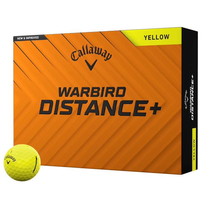 Callaway Warbird Distance 25 - Box of 12 Golf Balls