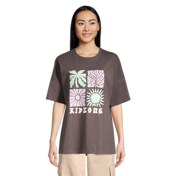 Ripzone Women's Remmy Graphic Boyfriend T-Shirt