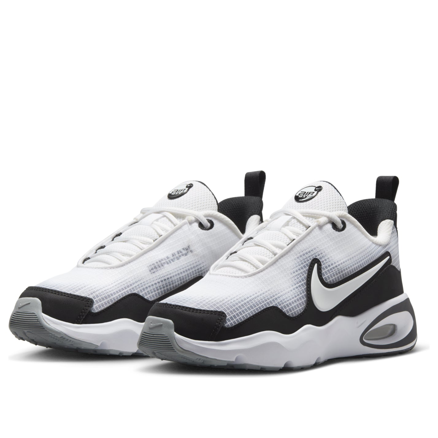 Nike Air Max Nova Big Kids' - White/Black/Wolf Grey
