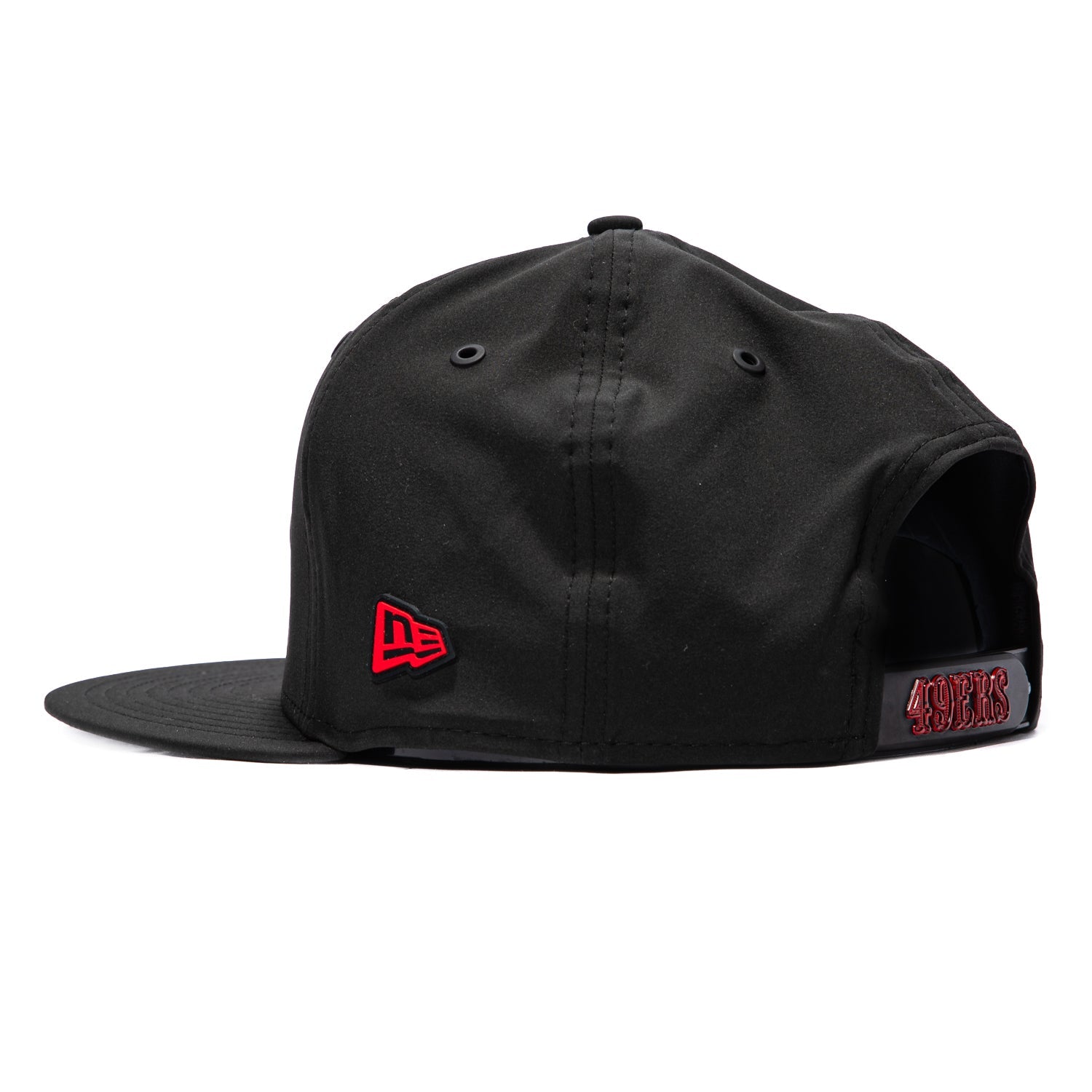 New Era San Francisco 49ers 2026 Sideline 9FIFTY Snapback Hat - side and rear