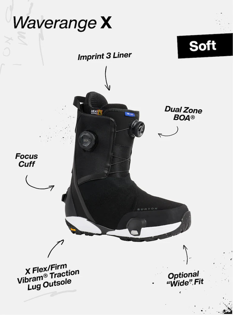 Burton Men's Waverange X Step On® Snowboard Boots