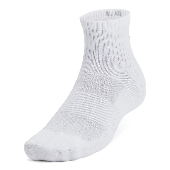 Under Armour Unisex TC Quarter Ankle Socks - 6 Pack