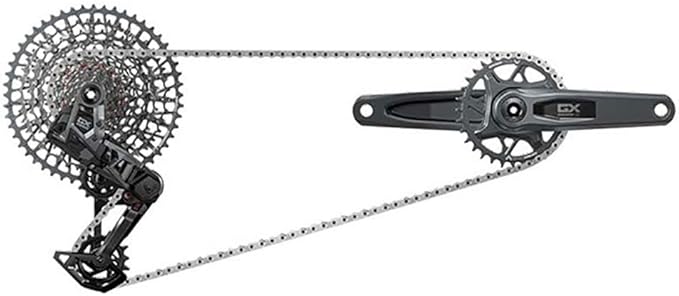 Sram GX T-Type Eagle Transmission Groupset - 32T Chainring, AXS POD Controller, 10-52t Cassette, Rear Derailleur, Chain