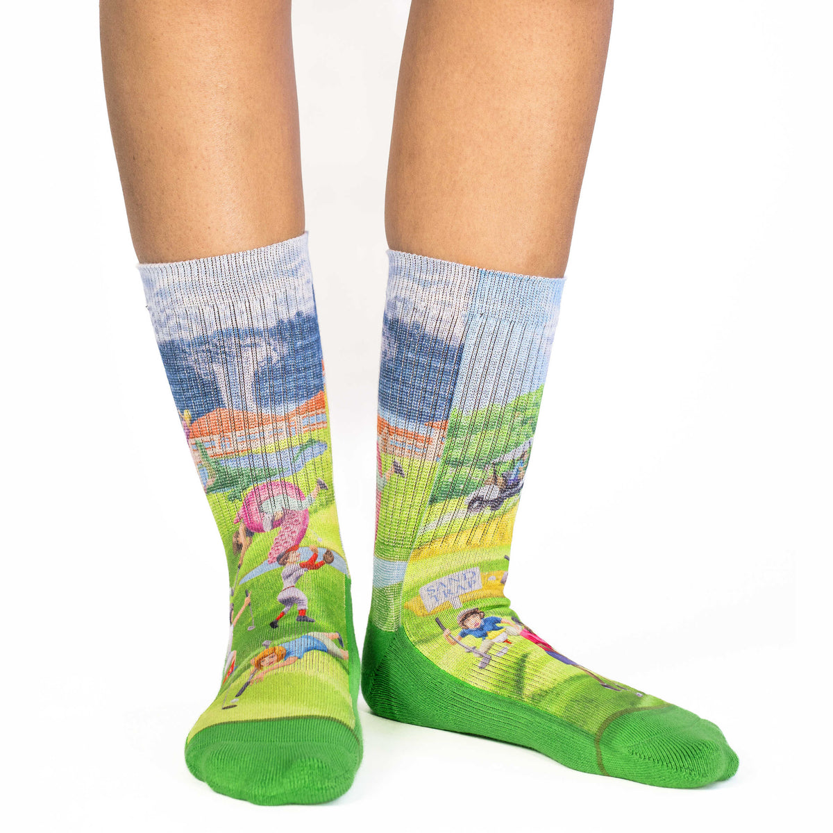 Good Luck Sock Women's Crazy Golf Socks