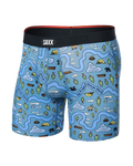 Saxx Vibe Xtra Soft Comfort Boxer Brief - Take The Trail-Slate