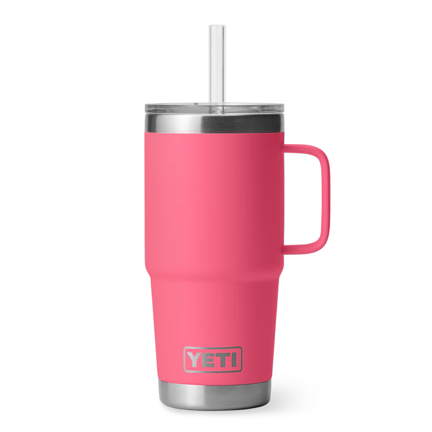 Yeti Rambler 25oz Straw Mug With Straw Lid
