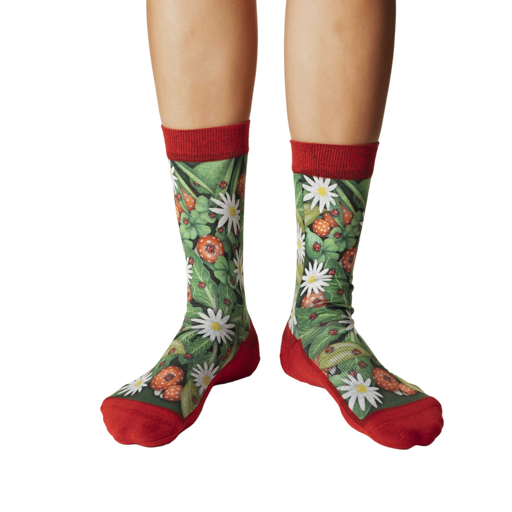 Good Luck Sock Women's Ladybugs Socks