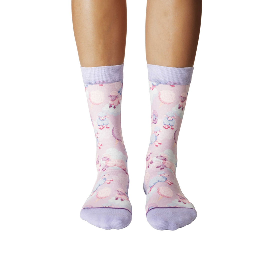 Good Luck Sock Women's Cotton Candy Sheep Socks