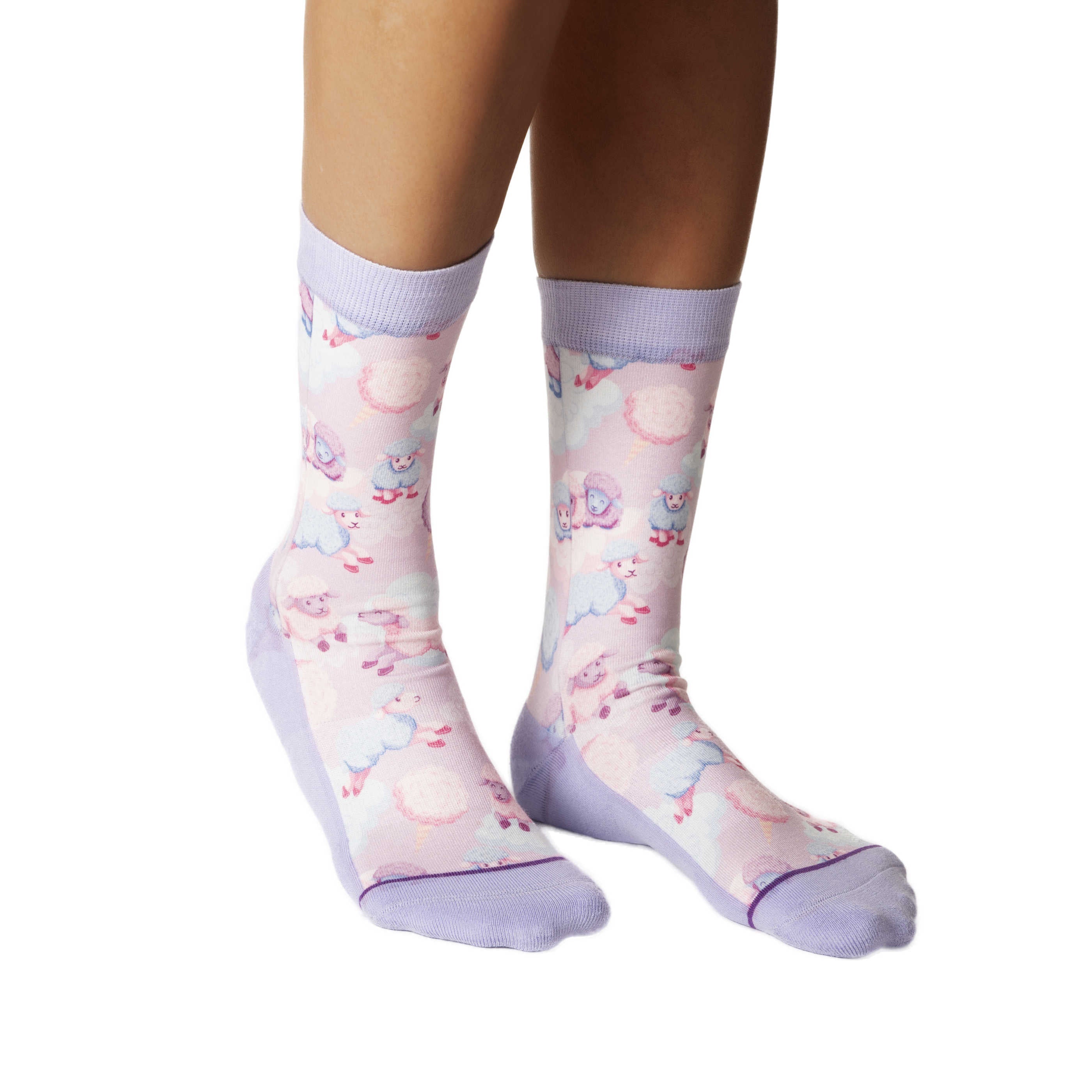 Good Luck Sock Women's Cotton Candy Sheep Socks