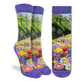 Good Luck Sock Women's Floral Meadow Socks - front