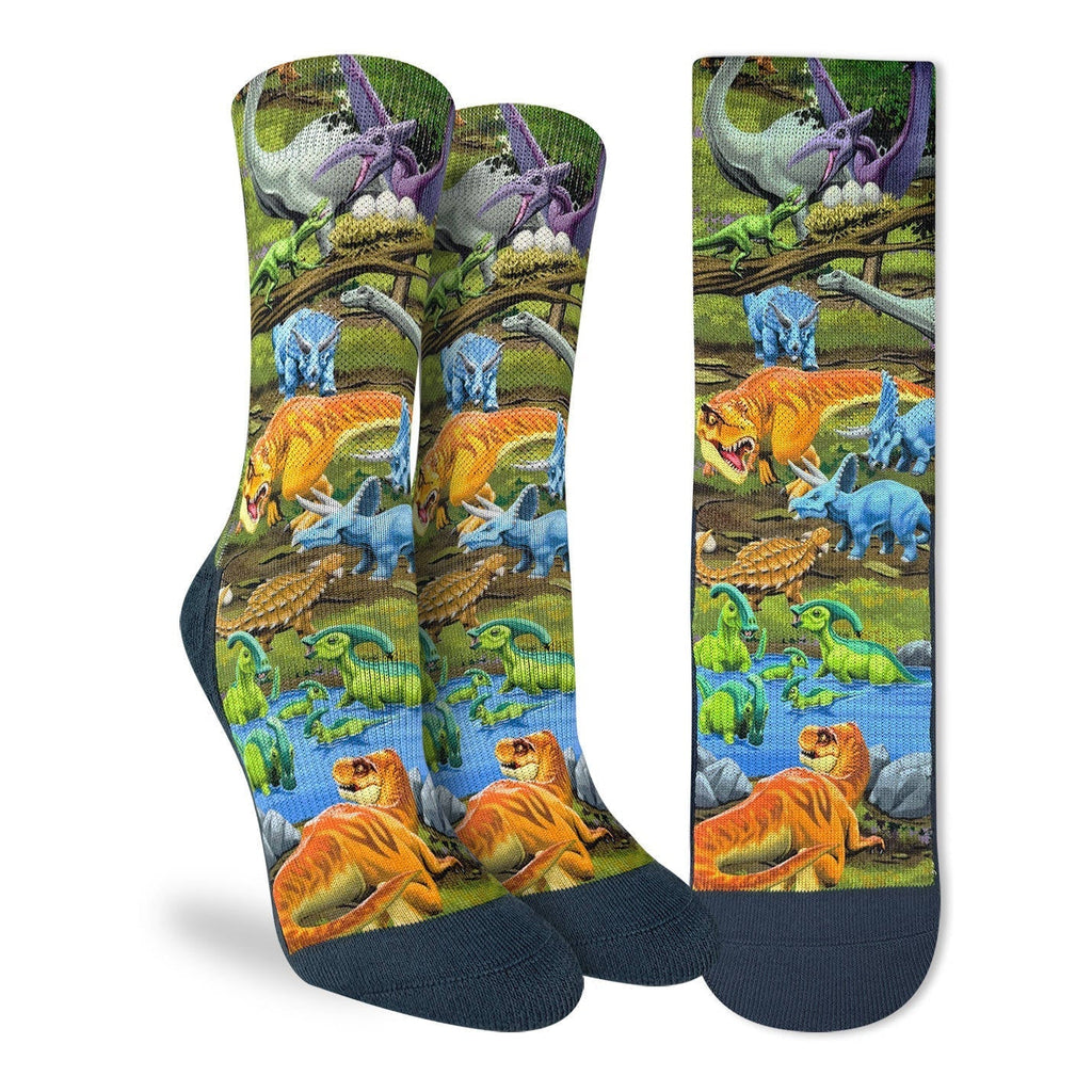 Good Luck Sock Women's Dinosaur World Socks