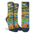 Good Luck Sock Women's Dinosaur World Socks