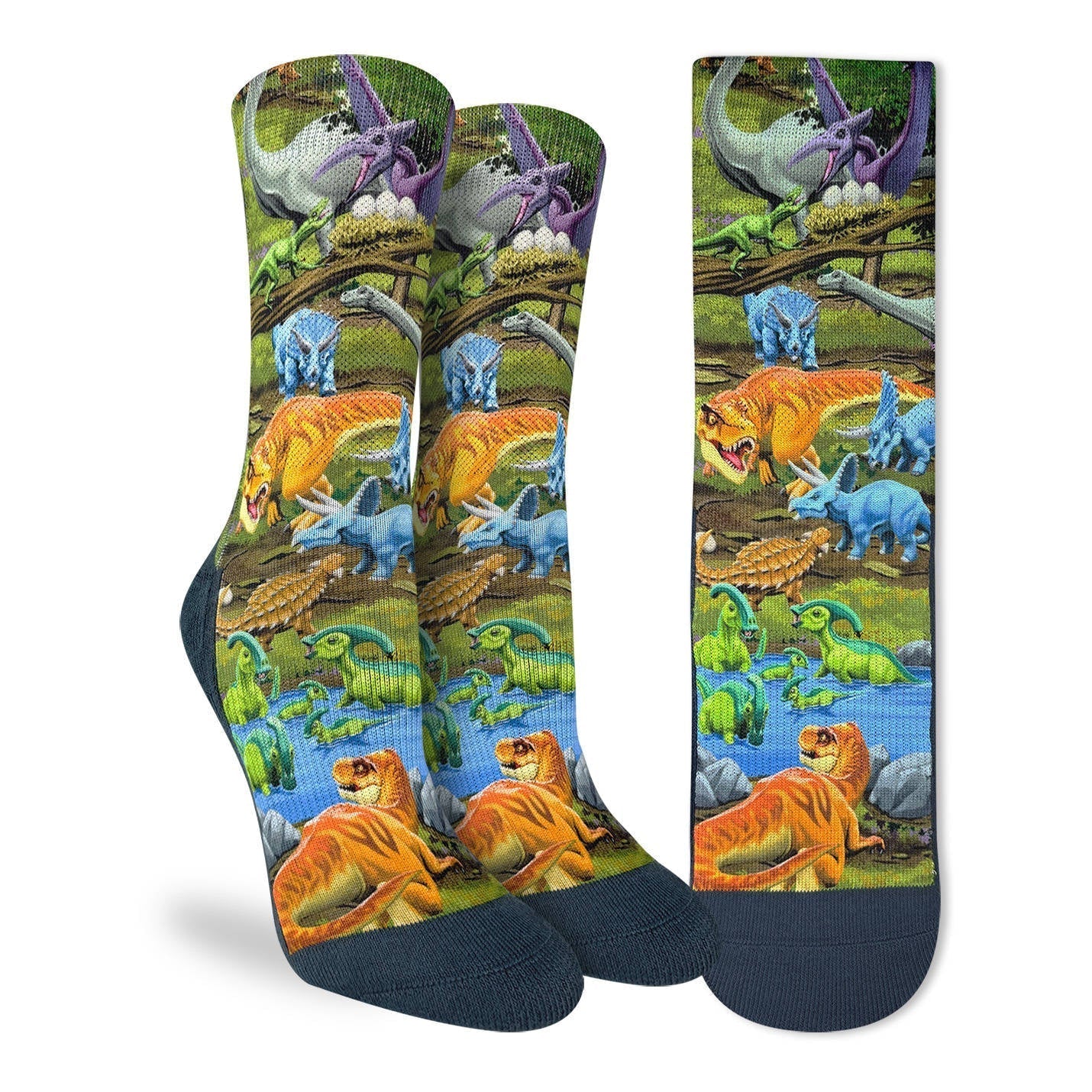 Good Luck Sock Women's Dinosaur World Socks