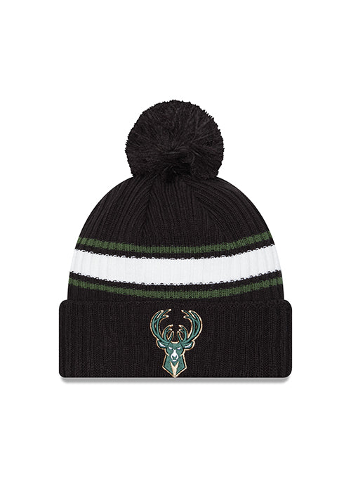 NBA Knitfold E3 Stripe Cuffed Pom Knit Toque