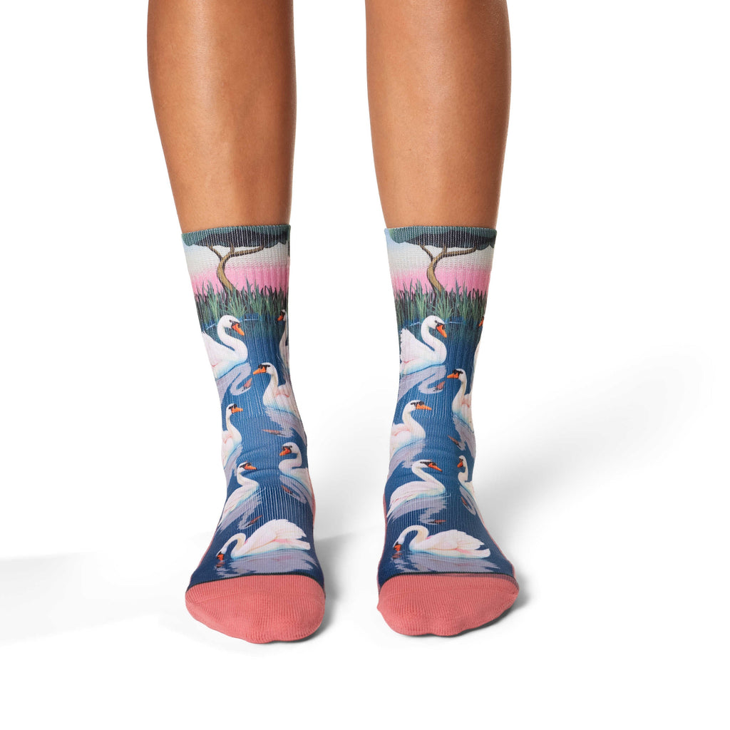 Good Luck Sock Women's Swans Socks