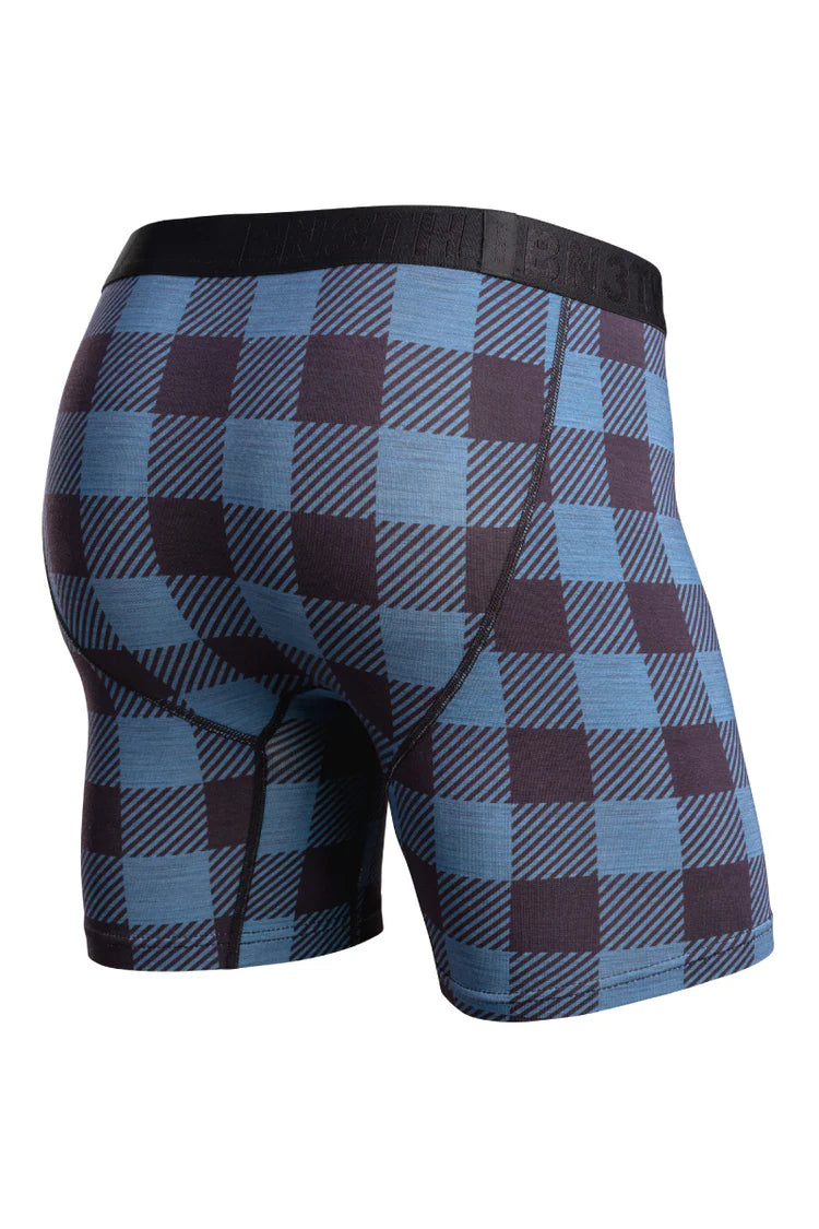 Bn3th Classic Icon Boxer Brief - Buffalo Check Fog