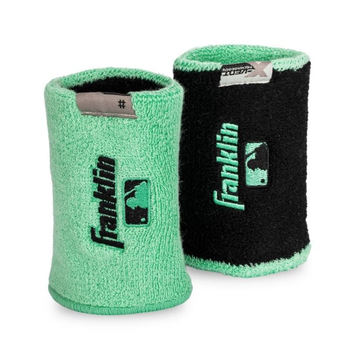 Franklin MLB X-VENT Reversible Wristbands - Pair