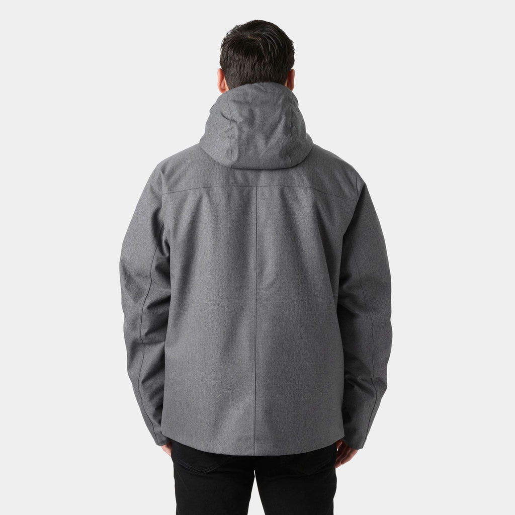 Helly Hansen Men's Chill Jacket 3.0, Thunder Grey, on-model back