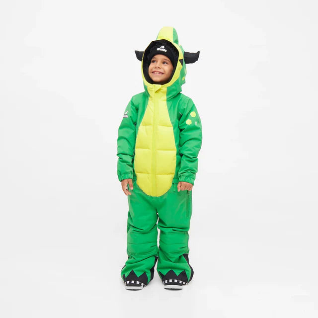 Weedo Youth Mondo Green Monster Snowsuit
