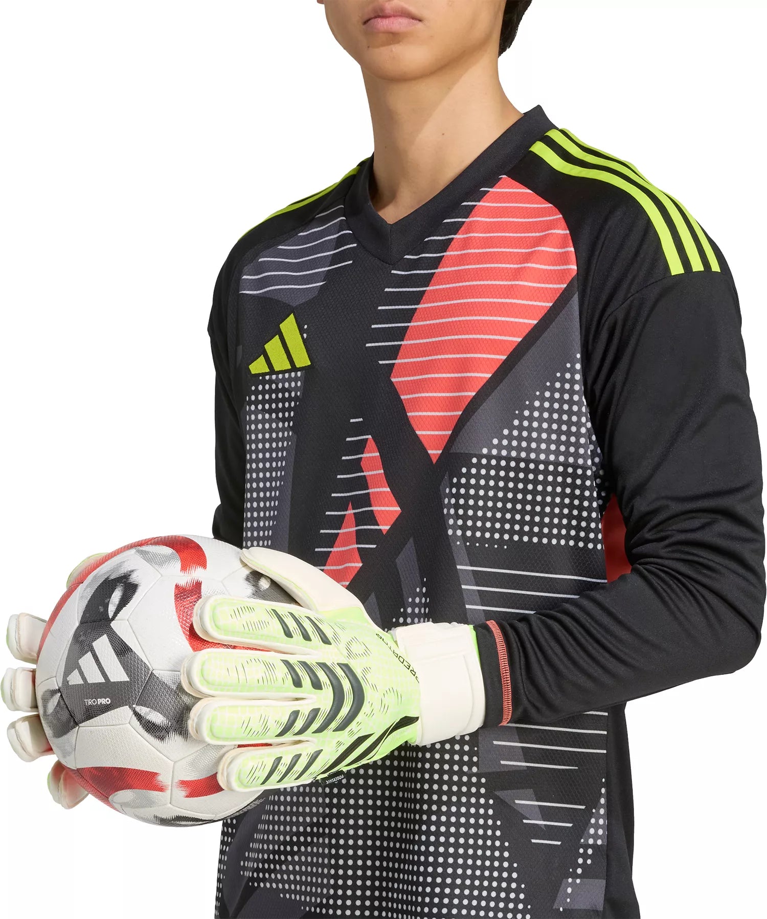 Adidas Adult Predator Match Fingersave Goalkeeper Gloves