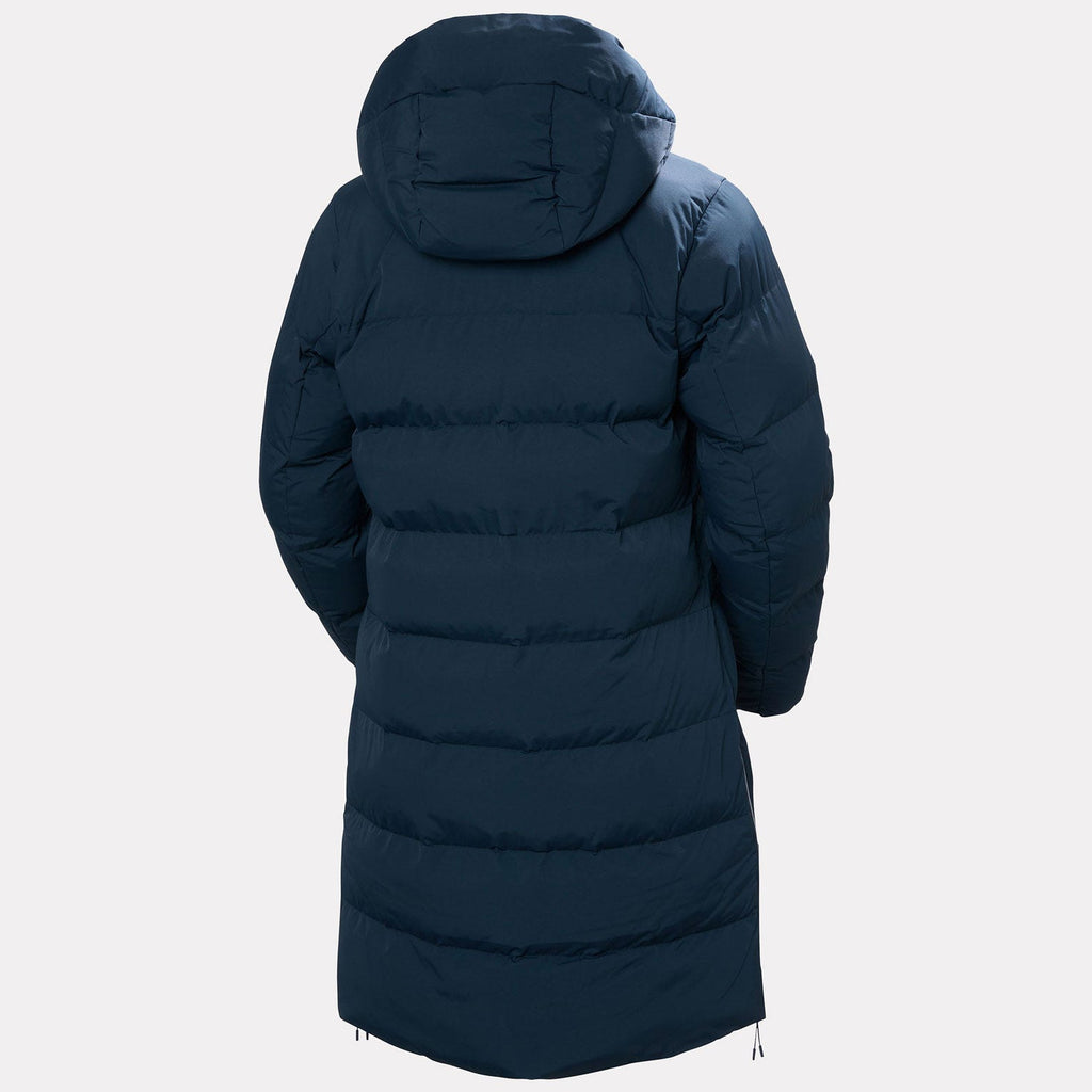 Helly Hansen Women's Aloura Puffy Parka, Navy, back