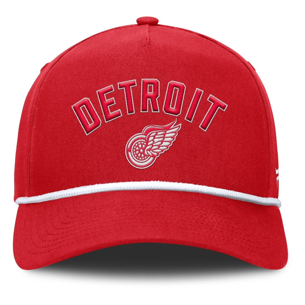 Fanatics Detroit Red Wings Decades Collection A-Frame Rope Adjustable Hat