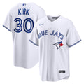 Nike Toronto Blue Jays Alejandro Kirk White Home Replica Jersey