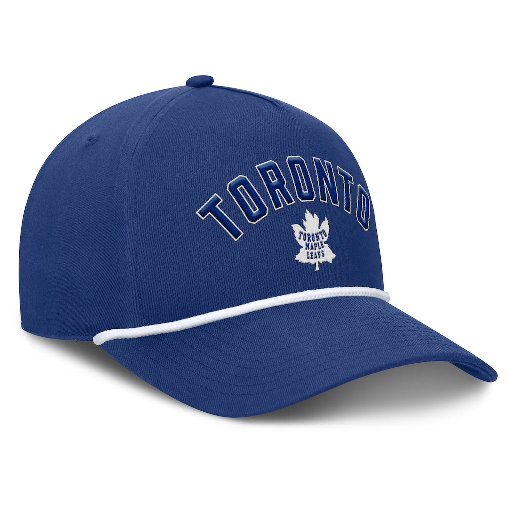 Fanatics Toronto Maple Leafs Decades Collection A-Frame Rope Adjustable Hat