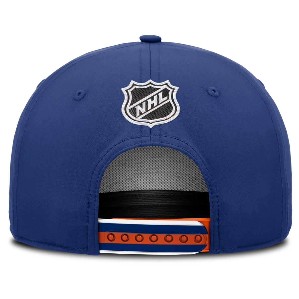 Fanatics Edmonton Oilers 2025 NHL Draft Podium A-Frame Adjustable Hat