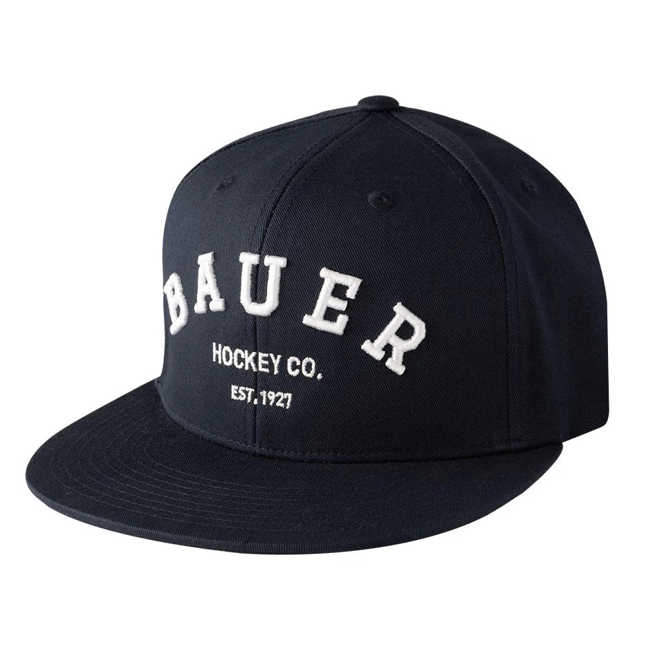 Bauer Flat Brim Snapback