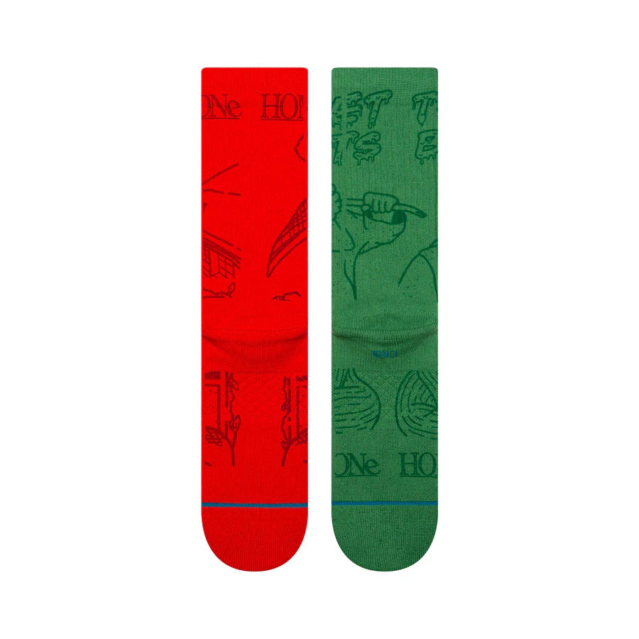 Stance Home Alone x Stance Home Alone Crew Socks