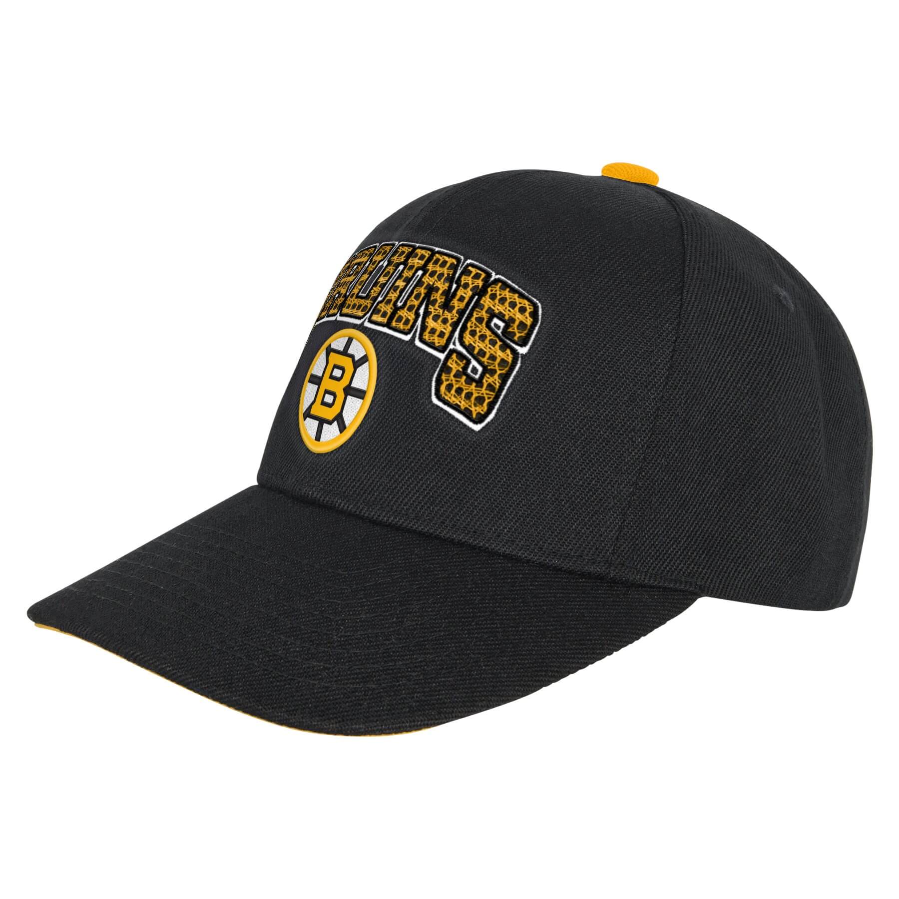 Outerstuff Boston Bruins Youth Outerstuff Essentials Pro Crown Snapback Hat