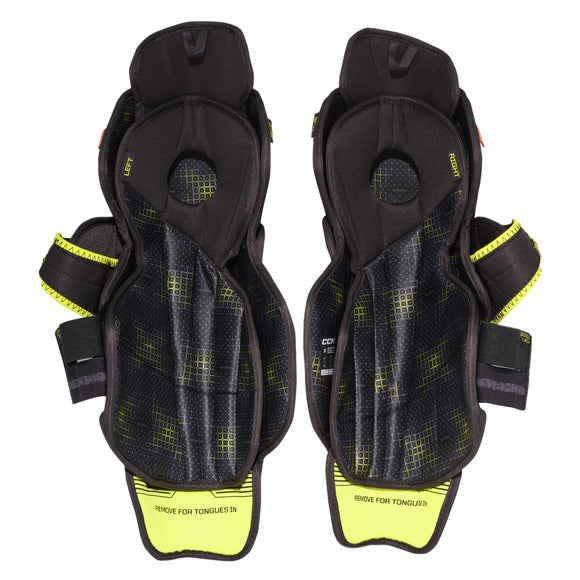 CCM Youth Tacks XF Pro Hockey Shin Guards