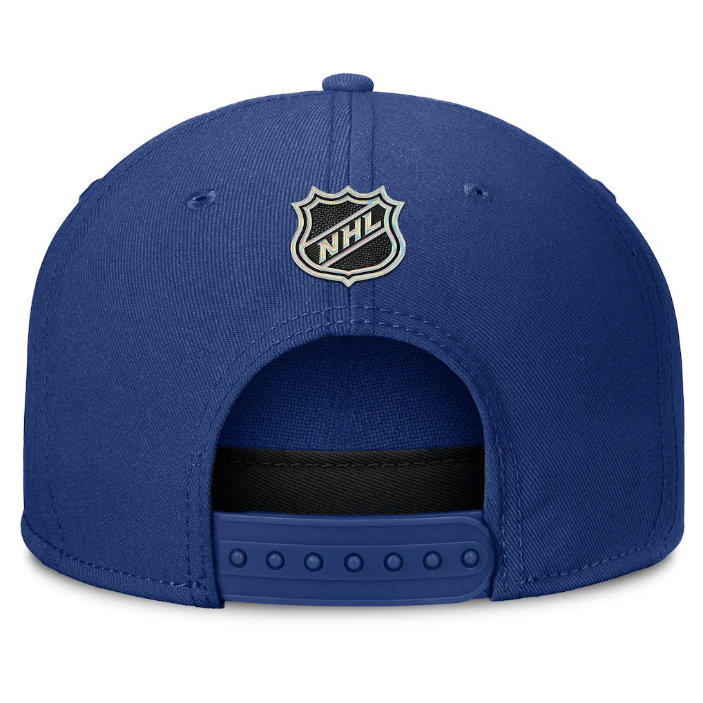 Fanatics Edmonton Oilers Authentic Pro Rink Team Code Snapback Hat