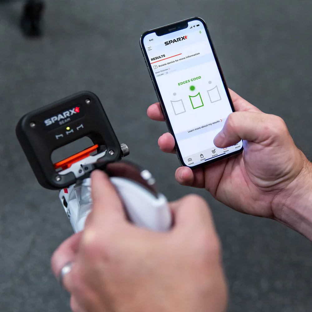 Beam Laser Edge Checker