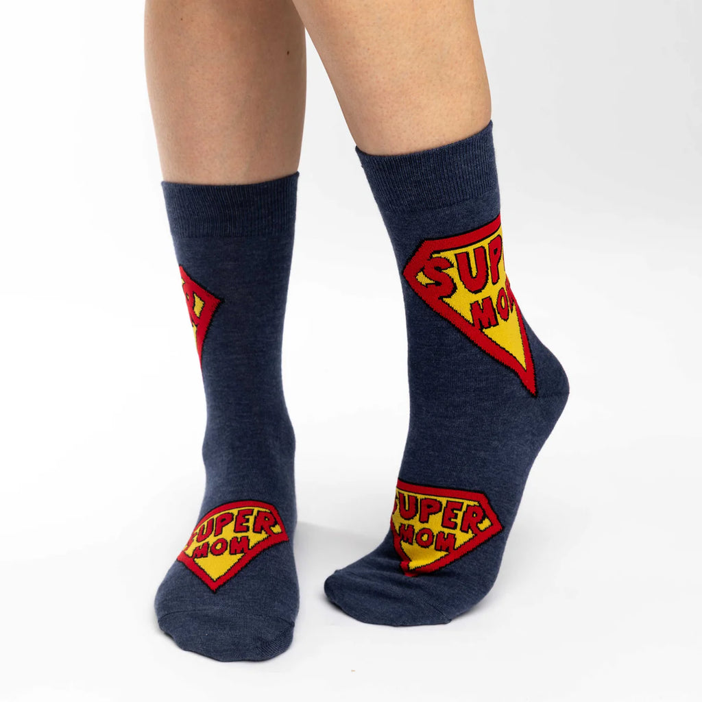 Good Luck Sock Women's Super Mom Socks