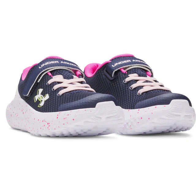 Girls' Pre-School UA Surge 4 AC Running Shoes