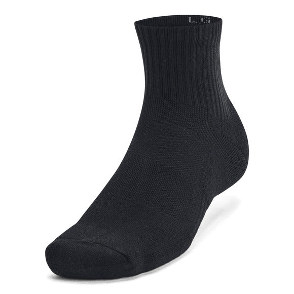 Under Armour Unisex TC Quarter Ankle Socks - 6 Pack