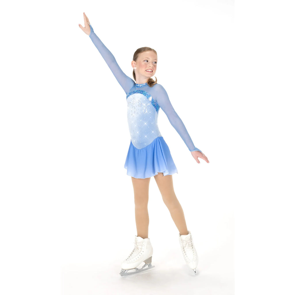 Jerrys Skating World Ice Loops Dress - Powder Blue