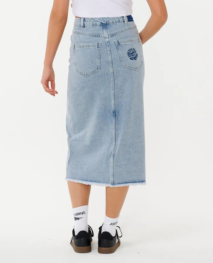 Women's The Search Denim Midi Skirt