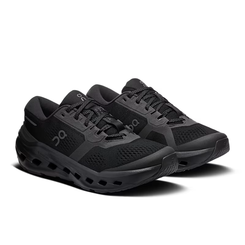 On Men's Cloudrunner 3 Wide - Black/Black
