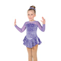 Jerrys Skating World Ice Whirl Dress - Crocus Purple