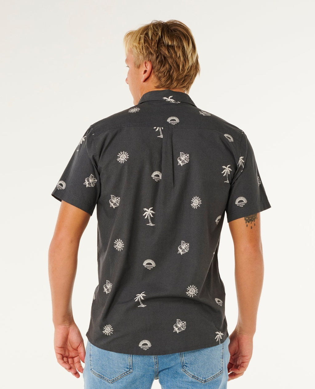 Ripcurl Men's Sessions Short Sleeve Shirt